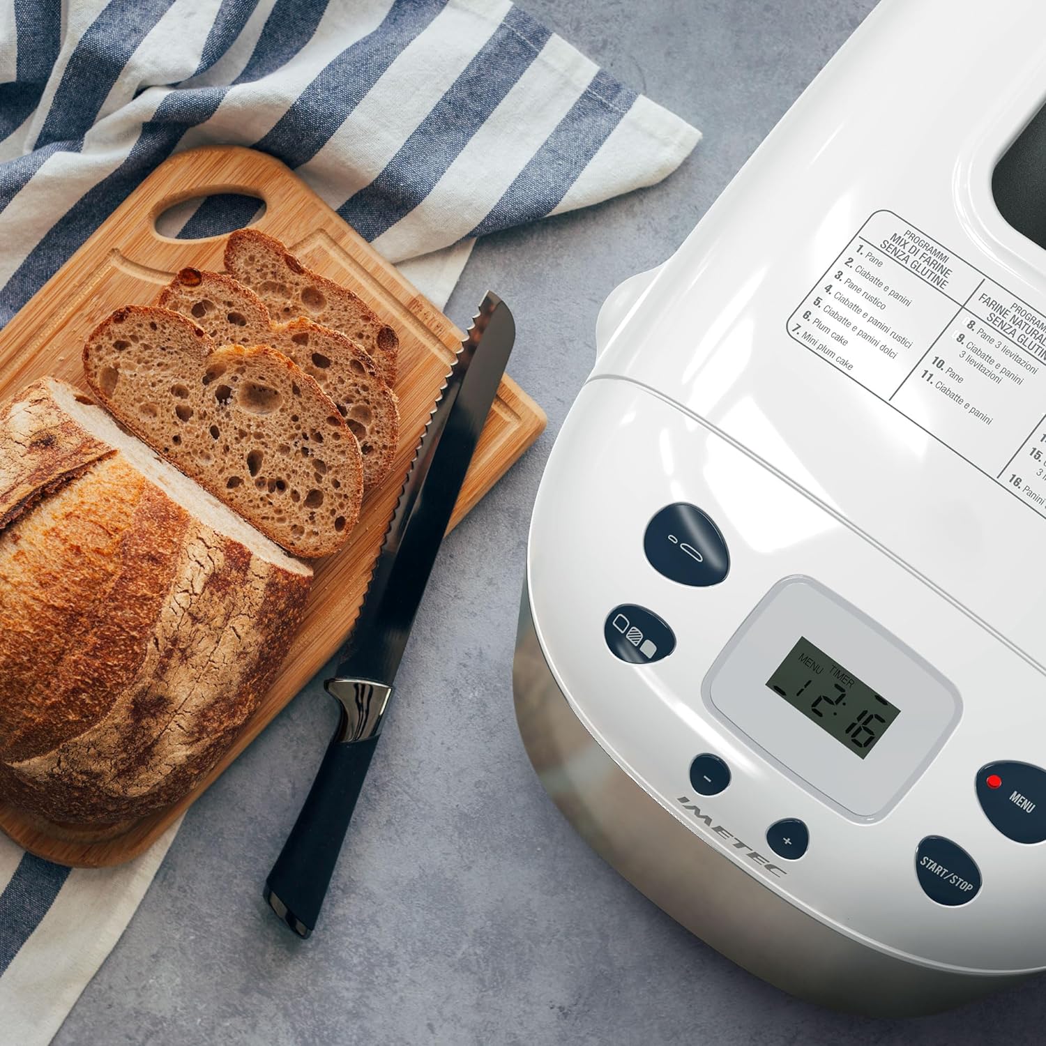 Panificadora pan sin gluten imetec panificadorapro.com